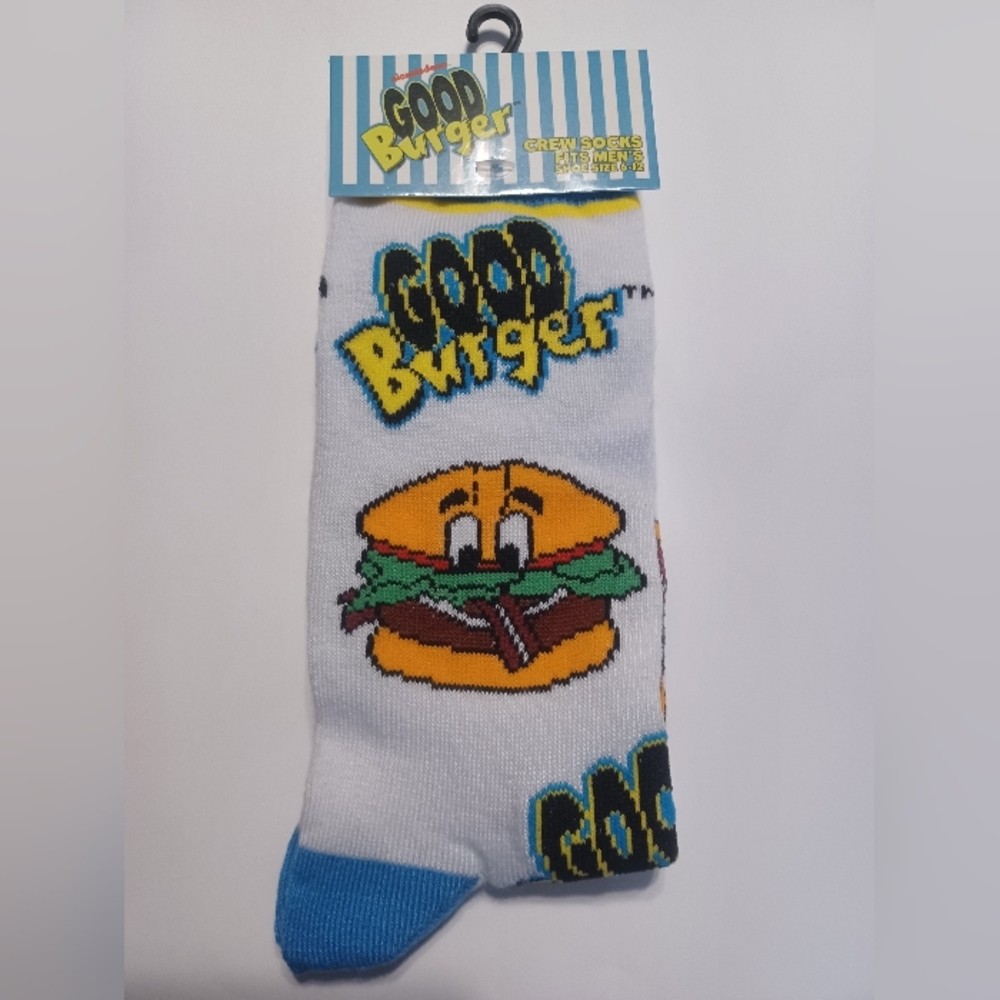 Nickelodeon Good Burger Socks NWT